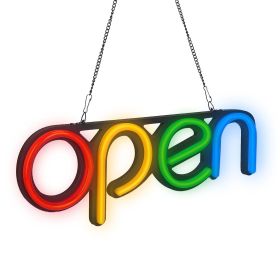 Neon Open Sign Light 15.75x6in Business Store Cafestaurant Bar Salon Commercial Lighting