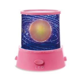 Kids Universe Projector Lamp Cordless Battery-Powered LED Night Light Colorful Decoration Holiday Lights (Option: stlightUGPC)