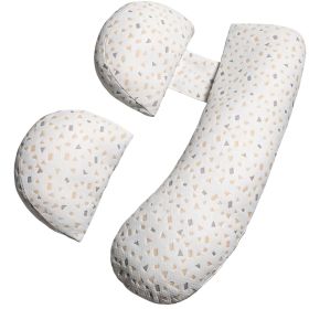 Pregnancy Pillows Adjustable Support Maternity Pillowïft Side Sleeper Pregnancy Pillows Wedge Pillow with Detachable Pillow Cover (Option: exoend)