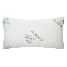 Bamboo Memory Foam Pillow Hypoallergenic Bed Pillow For Head Neck Rest Sleeping Shredded Pillow W/ Washable Cover (Option: 6l)