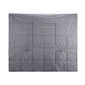 USB Heated Blanket Electric Heated Poncho Shawl Wrap Throw with Zipper Arm Holes Pocket 3 Heating Levels 6 Zones Dual Switch 5V/2A Machine Washable fo (Option: 7y)