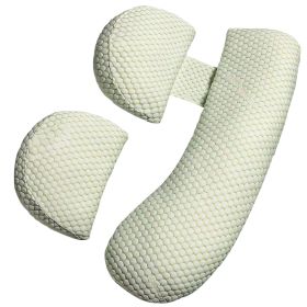 Pregnancy Pillows Adjustable Support Maternity Pillowïft Side Sleeper Pregnancy Pillows Wedge Pillow with Detachable Pillow Cover (Option: _exoend)